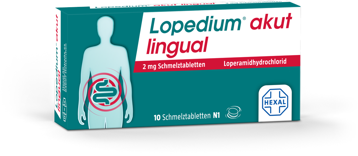 Lopedium<sup>&reg;</sup> akut lingual